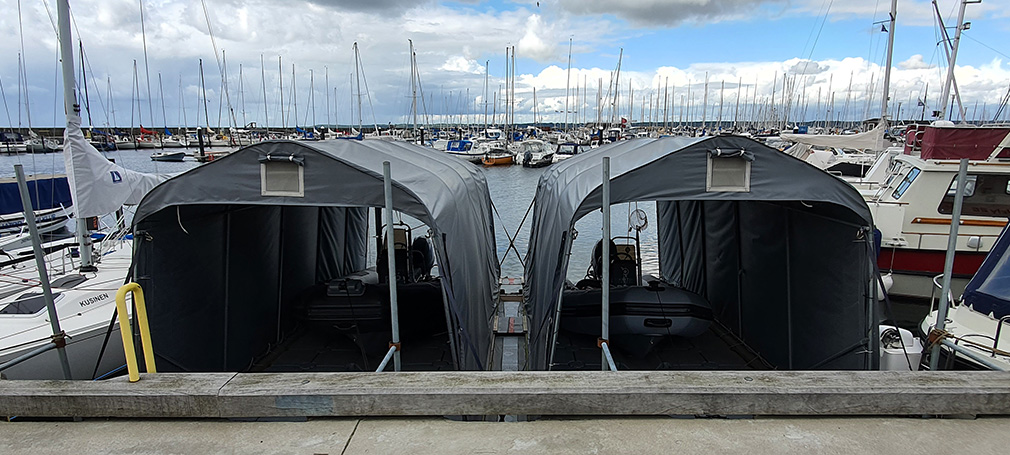 Capannoni tenda per barche