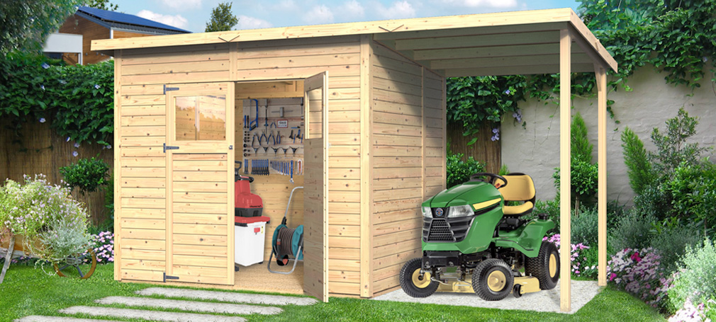 Casette da giardino in legno