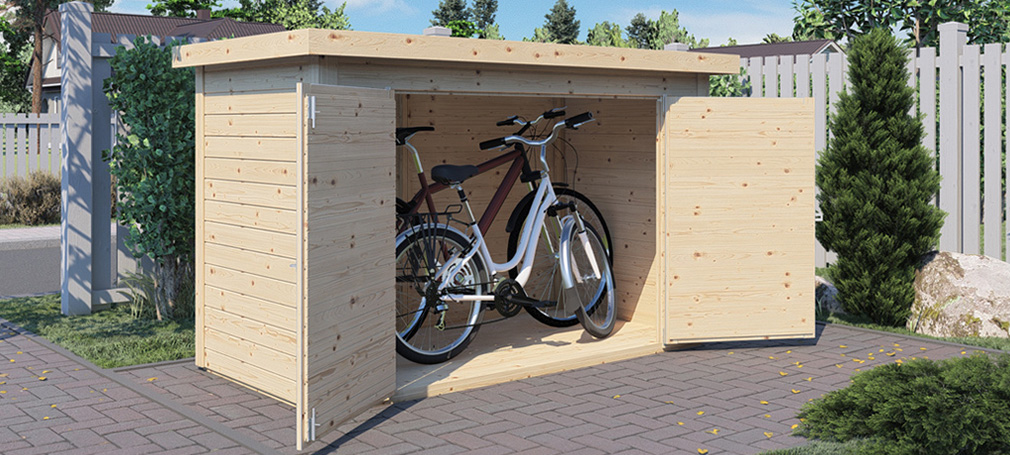 Cykelförvaring utomhus