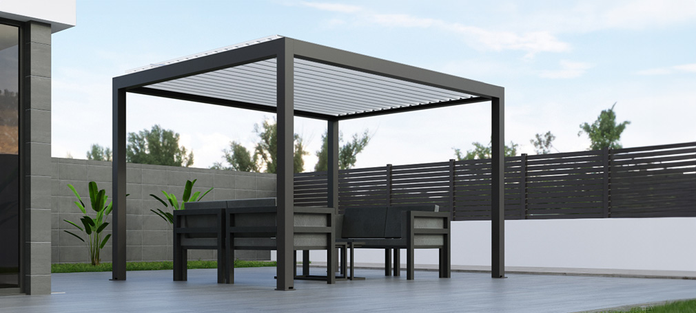 Garden gazebo metal