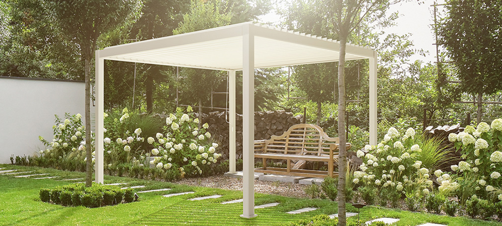 Gazebi da giardino resistente