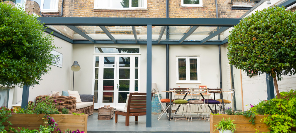 Pavillon de jardin en aluminium