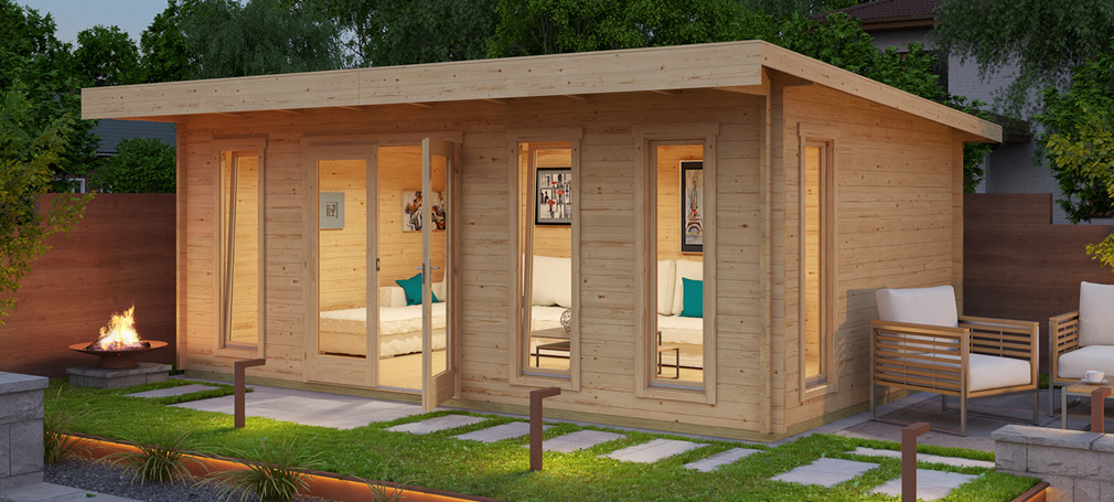 Pavillon de jardin habitable