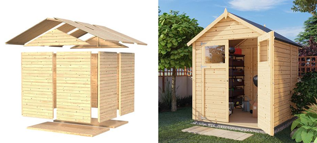 Remise à outils de jardin