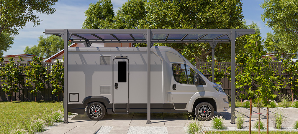 Wohnwagen carport