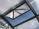 Ventilation window for greenhouse Duo, 61x98 cm, Silver ONLY 3 PCS. LEFT