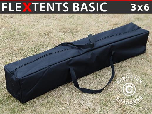 Carry Bag, FleXtents Basic 3x6 m, Black