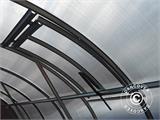 Ventilation window for greenhouse TITAN Arch 320, 100x60cm, Silver