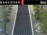 Greenhouse Track Separator profiles w/ 15 ground reinforcement grids, 6 m