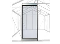 Dør med insektnet til ACD drivhus FLORA og VESTA, 0,77x1,9m, Sort KUN 5 STK. TILBAGE