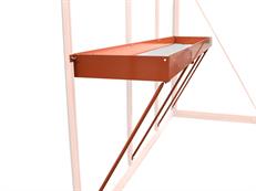 ACD Plantebord til FLORA og VESTA 2,17x0,42x0,1m, Sort KUN 5 STK. TILBAGE