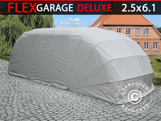 Folding garage (Car), ECO, 2.5x6.1x2 m, Grey
