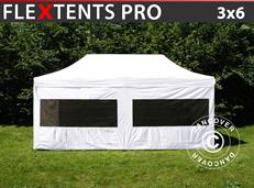 Event tent FleXtents PRO 3x6 m White, incl. 6 sidewalls