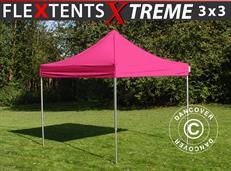 Vouwtent FleXtents Xtreme 50 3x3m Roze