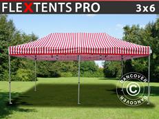 Event tent FleXtents PRO 3x6 m Striped