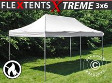 Event tent FleXtents Xtreme 50 3x6 m White, Flame retardant