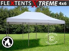 Event tent FleXtents Xtreme 50 4x6 m White, Flame retardant