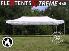 Event tent FleXtents Xtreme 50 4x8 m White, Flame retardant
