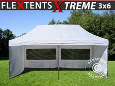 Event tent FleXtents Xtreme 60 3x6 m White, incl. 6 sidewalls