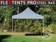Event tent FleXtents PRO Steel 3x3 m Grey
