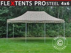 Event tent FleXtents PRO Steel 4x6 m Camouflage/Military