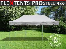Event tent FleXtents PRO Steel "Peaked" 4x6 m Latte