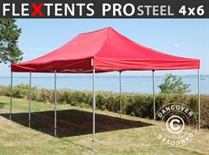 Event tent FleXtents PRO Steel 4x6 m Red