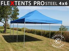 Event tent FleXtents PRO Steel 4x6 m Blue