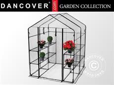 Tunnelserre XL, 1,43x1,43x1,95m, Transparant