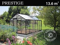 ACD Væksthus, FLORA 13,6m², 3,06x4,45x2,83m, Sort