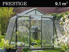 ACD Væksthus, VESTA 9,1m², 3,06x2,98x2,37m, Sølv