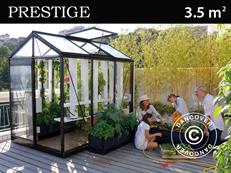 ACD Væksthus, PICCOLO 3,5m², 1,59x2,24x2,21m, Sort