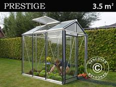 ACD Væksthus, PICCOLO 3,5m², 1,59x2,24x2,21m, Sølv