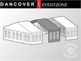Extension de 3m pour tente de réception professionnelle EventZone 9x9m PVC, Blanc