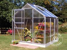 Væksthus Halls Popular 3,8m², 1,93x1,95x1,95m, Aluminium