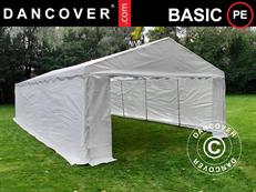 Opslagtent Basic 2-in-1, 6x12m PE 700, Wit