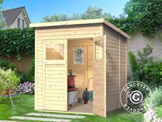 Træskur, Bertilo Amrum 2, 1,74x1,8x2,1m, 3,13m²