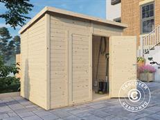 Træskur, Bertilo Timmo 4, 2,39x1,81x2,1m, 4,32m²