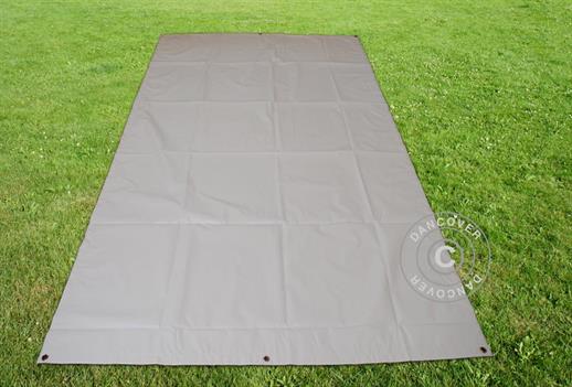 Tarpaulin/Ground cover 2.6x3.1 m PVC, Grey