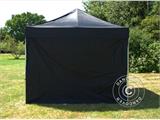 Kit paroi latérale pour Tente pliante FleXtents 3x6m, Noir