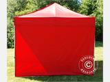 Kit paroi latérale pour Tente pliante FleXtents 3x6m, Rouge