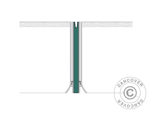 Verbindungsplane für FleXtents®-PRO-Faltzelt der 3m-Serie, grün, 2 St. 