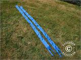 Paneles de unión de relleno para carpas plegables FleXtents® PRO de la serie de 4m series, Azul, 2 uds.