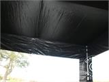 Poszycie dachowe wewnętrzne, Namiot Ekspresowy FleXtents 4x4m, Czarny