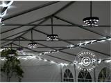 LED Švieselių virvė 50m, Ø 1,2cm, balta
