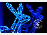 Wąż świetlny LED, 50m, Ø1,2cm, Wielofunkcyjne, Niebieski DOSTĘPNA TYLKO 2 SZTUKA