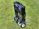 Wagon, foldable, 54x93,5x76 cm, Black