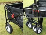 Wagon, foldable, 54x93,5x76 cm, Black