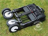 Wagon, foldable, 54x93,5x76 cm, Black