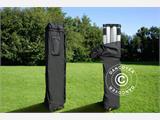 Carry bag w/ wheels, FleXtents® Steel 3x3m, Black